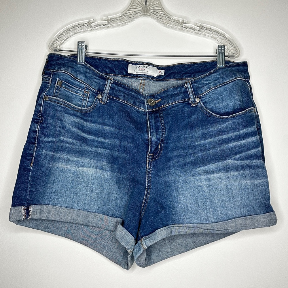 Torrid Denim‎ Blue Jean Shorts